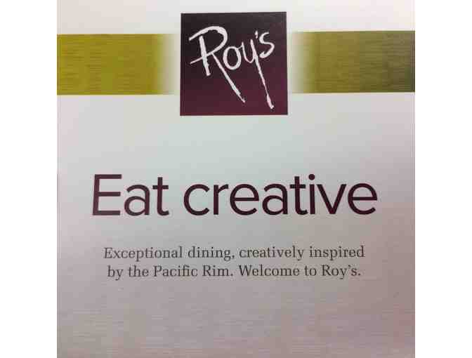 $100 Gift Certificate for Roy's Restaurant