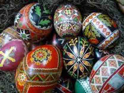 Learn how to create Ukrainian Easter Eggs (Pysanky)