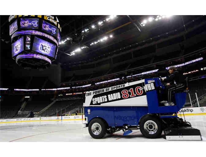 Ride the Zamboni at a Kings game plus suite of tickets