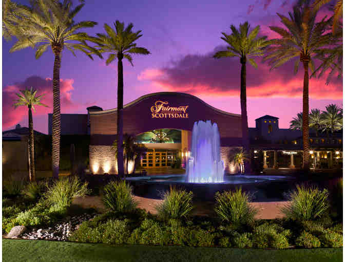 2 nights at Fairmont Scottsdale Princess and a couples massage