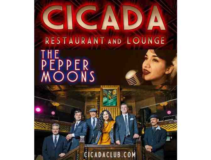 Swing Night at Cicada Restaurant and Lounge with The Pepper Moons