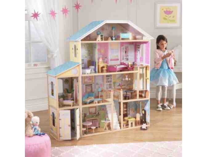 KidKraft Majestic Dollhouse Mansion  Gift Set with Accessories and Dolls