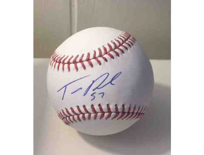 The Washington Nationals Tanner Roark Autographed Baseball