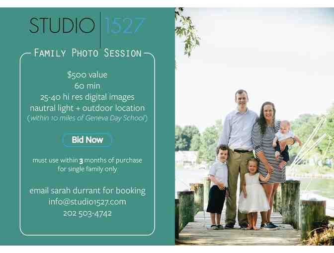 Family Photo Shoot Session with Studio 1527