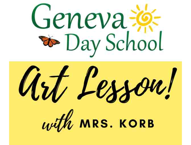 Private Art Lesson for your budding Picasso with Mrs. Korb (includes Art Kit)