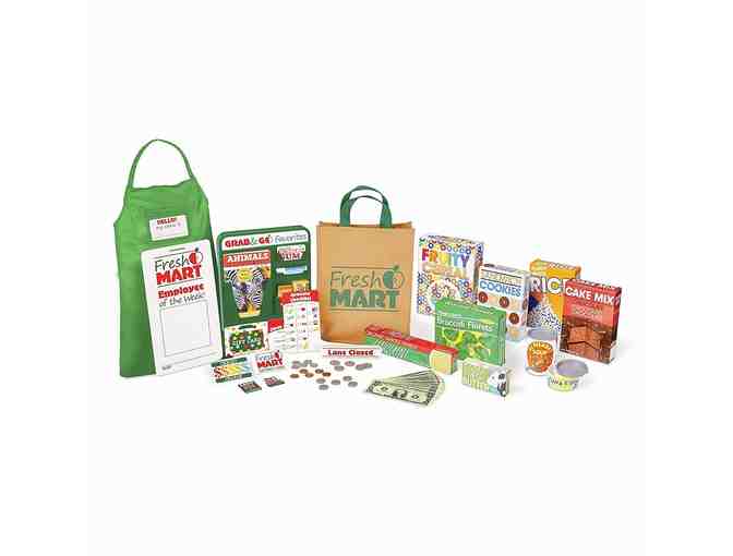 Melissa and Doug Grocery Store with Play food