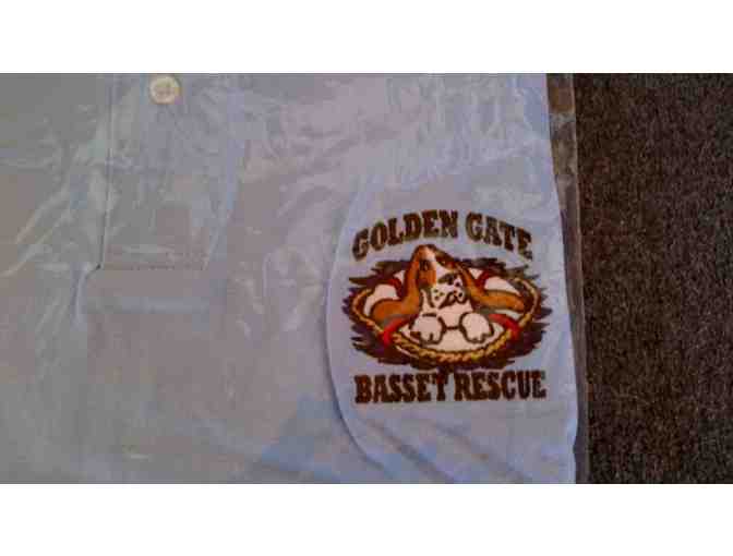 Golden Gate Basset Rescue Polo Shirt - Men's XL