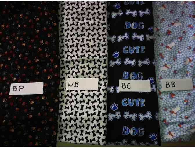 Assortment of 3 Tote Bags (with dog print)