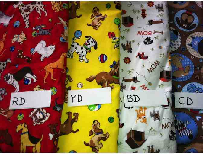 Assortment of 3 Tote Bags (with dog print)