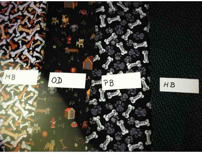 Assortment of 3 Tote Bags (with dog print)