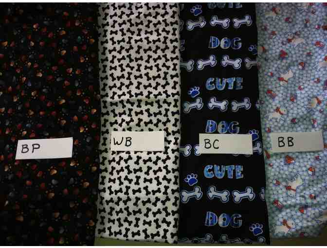 Assortment of 3 Tote Bags (with dog print)