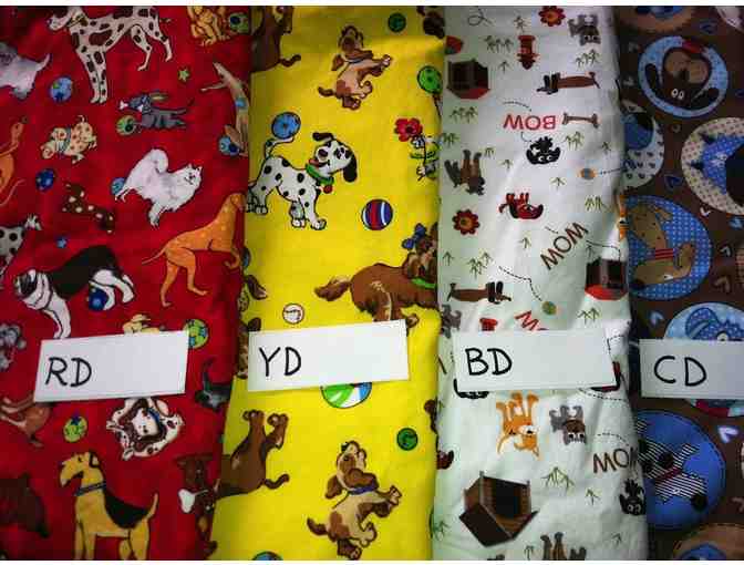 Assortment of 3 Tote Bags (with dog print)