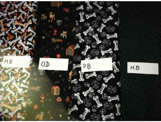 Assortment of 3 Tote Bags (with dog print)