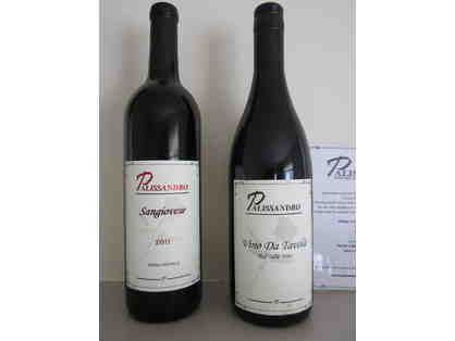 2 bottles of Palissandro wines and Winemaker's lunch and tour for 8