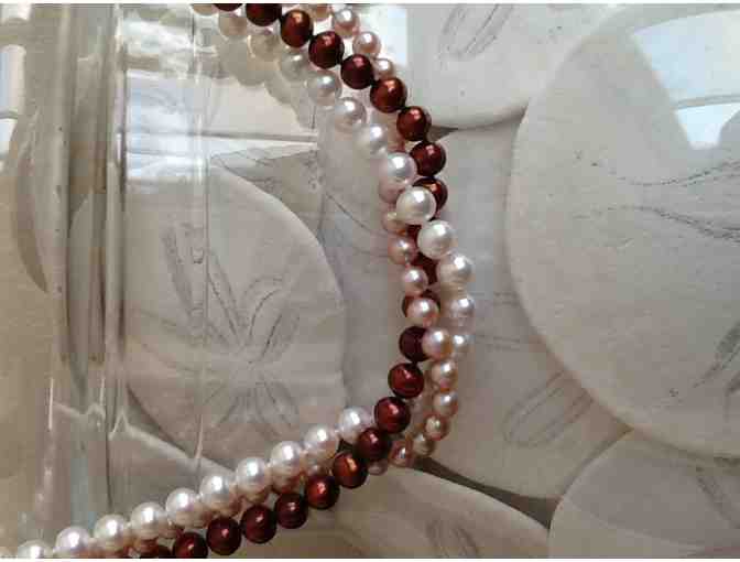 Dyed 16 1/2' Freshwater Pearl Necklace
