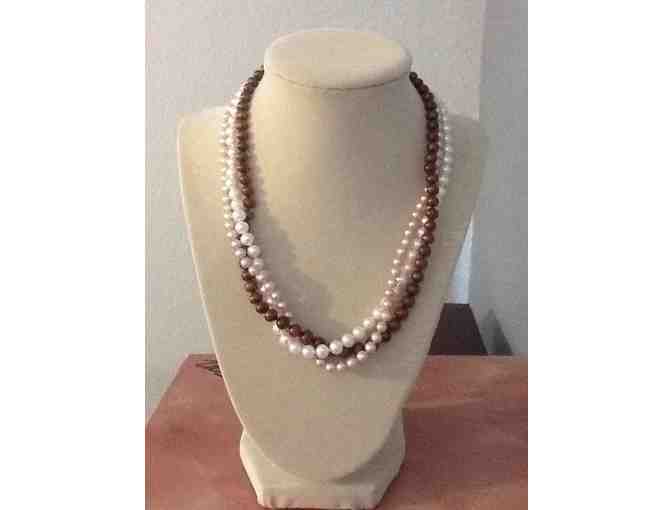 Dyed 16 1/2' Freshwater Pearl Necklace
