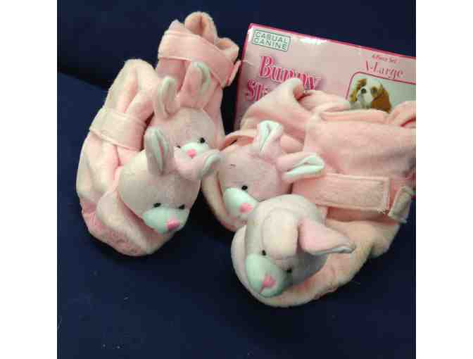 Basset Bunny Slippers by Casual Canine
