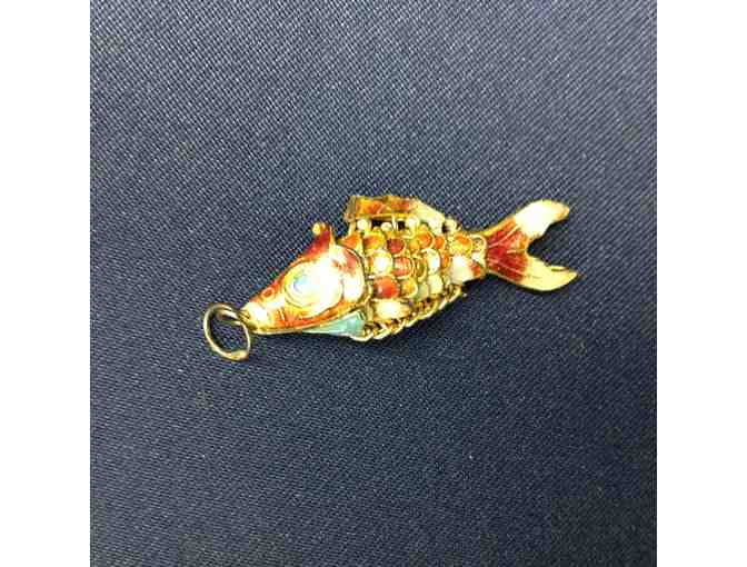 Cloisonne Fish Charm