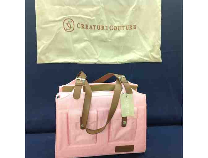 Creature Couture dog carrier - pink, for small dogs