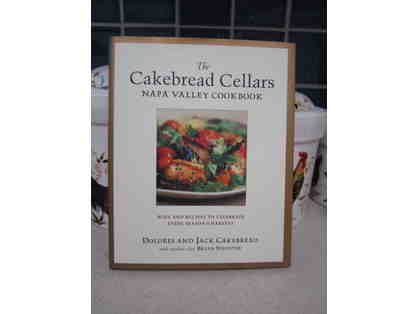 Cookbook, Cakebread Cellars Napa Valley, signed copy