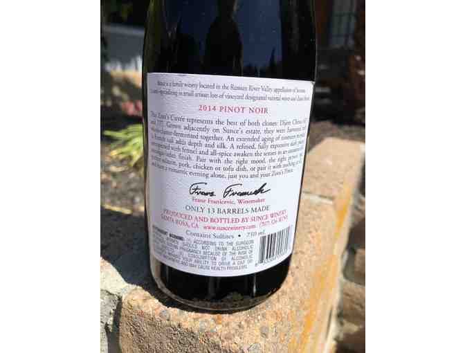Sunce Winery - lot of three of the best years of their Pinot Noir - 2014, 2015, 2016