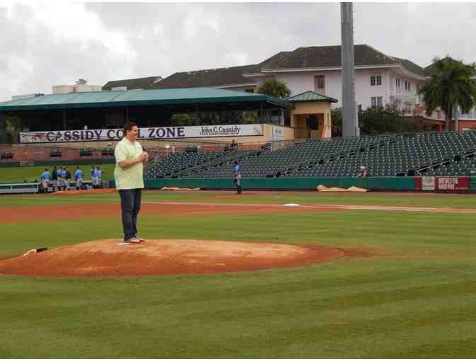 Roger Dean Stadium - Throw out the 1st Pitch at a 2017 Minor League Game - Photo 1