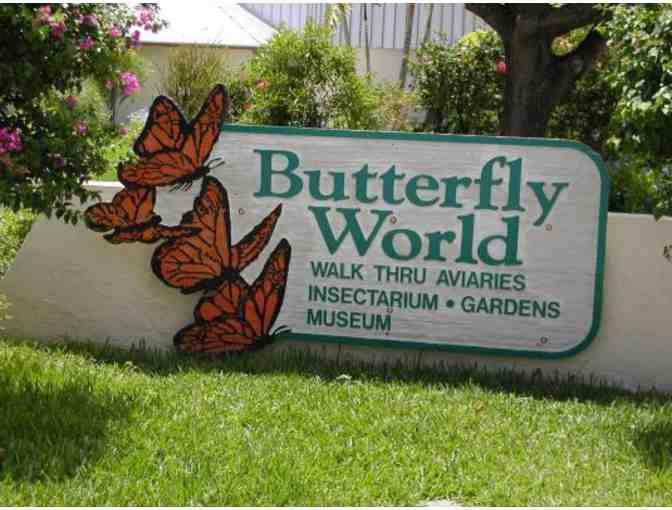 Butterfly World - 2 Admission Tickets