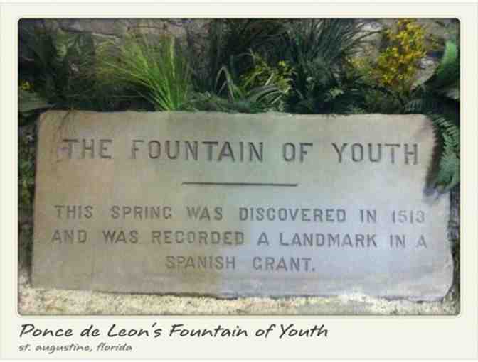 Ponce de Leon's Fountain of Youth Park - A Family Day Pass good for up to Six Tickets