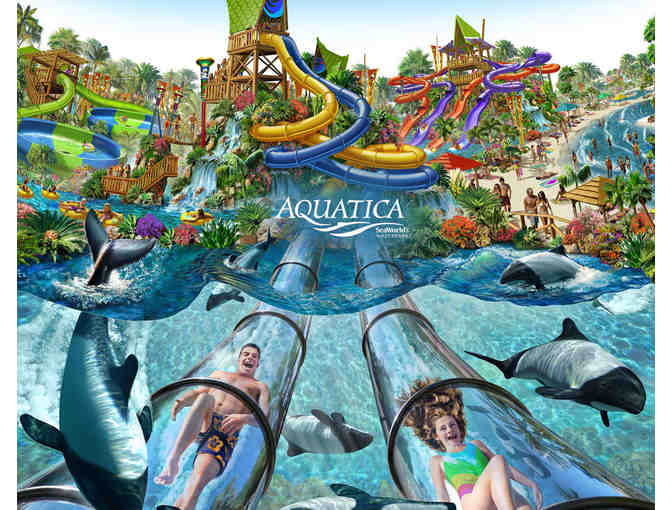 Aquatica Seaworld's Waterpark - Four (4) Admission Tickets - Photo 1