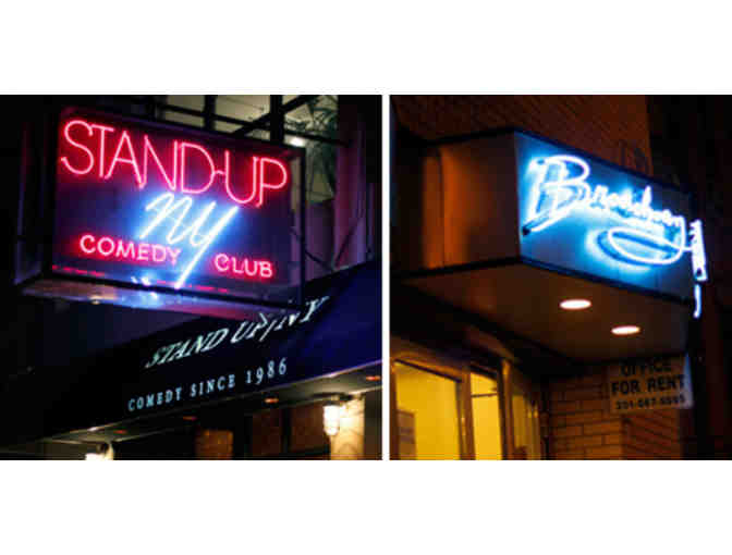 Broadway  or Greenwich Village Comedy Club - Admit Six (6) for Stand Up Comedy