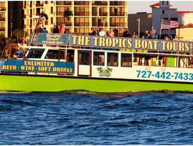 The Tropics Boat Tours - Admission for Two (2) on any One Dolphin Tour or Sunset Cruise