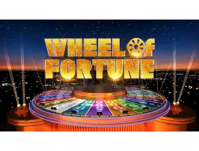 Wheel of Fortune - Four (4) Tickets, an Autographed Picture, a baseball cap, and Goodies