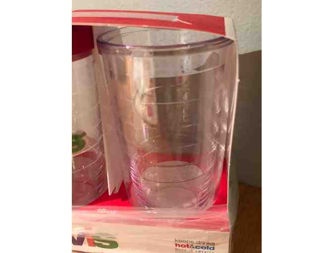 Tervis Tumblers - Two (2) Sixteen Ounce Tumblers with One (1) Lid