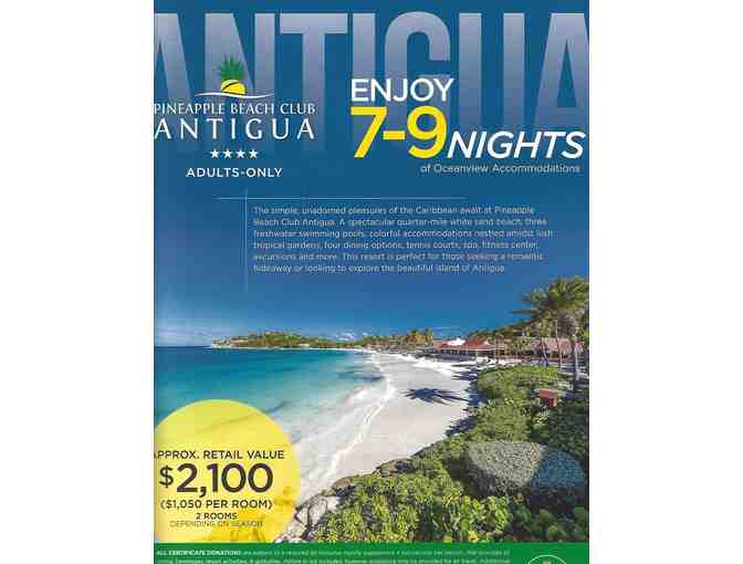 Pineapple Beach Club - Antigua - Enjoy 7-9 Nights of Oceanview Accomodations - Adult Only