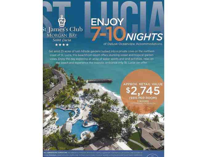 St. James Club Morgan Bay - Saint Lucia - Enjoy 7-10 Nights Deluxe Oceanview Accomodations
