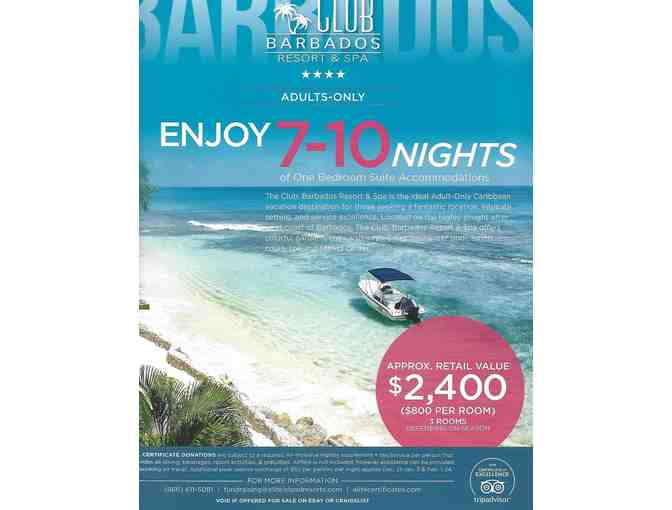 The Club Barbados Resort & Spa - Enjoy 7- 10 Nights in a One Bedroom Suite - Adult Only