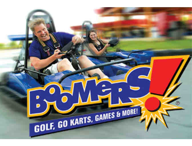Boomers! - Five (5) Mini Golf or Go Kart Ride Certificates