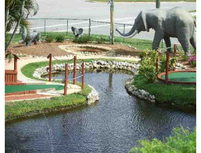 Jungle Golf - Fort Myers Beach, FL. - Four (4) Mini Golf Passes