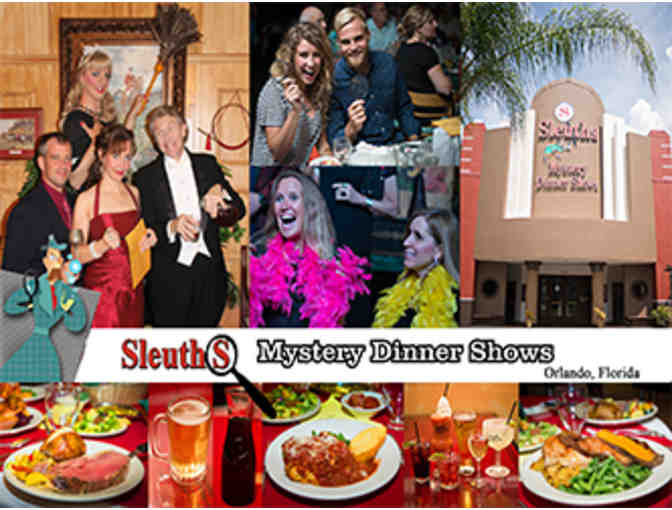 Sleuth Mystery Dinner Show - Orlando, FL. - Two (2) Adult Tickets
