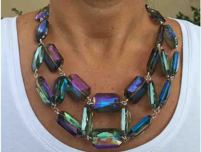 Crystal Necklace (Handmade, One-of-a-kind) by Natalia Stingley