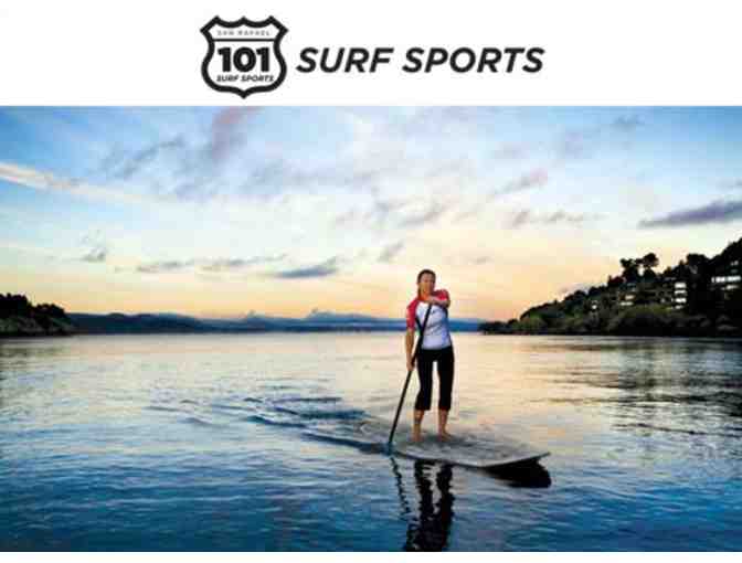 101 Surf Sports - All Day SUP or Kayak for 4 w/Intro Lessons