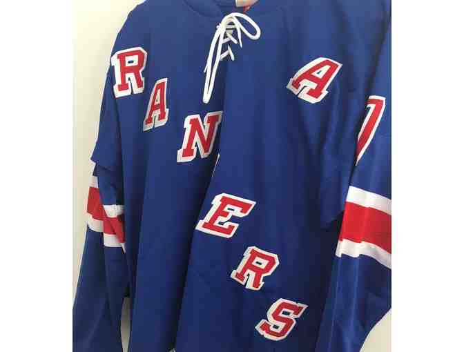 Signed Rod Gilbert NY Rangers Jersey