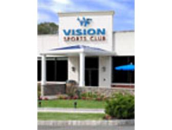 Vision Sports Club - One Year Membership, Vision Sports Club Gym Bag, and Vision Tee