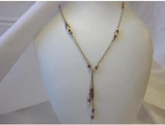 Gold Filled  & Czech Glass Necklace