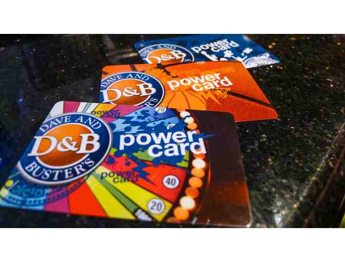 $25 Gift Card - D & B (Dave and Buster's) - West Nyack, NY