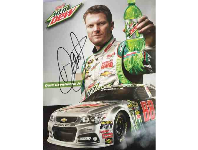 Dale Earnhardt, Jr. Autographed Hero Card with Numbered Hologram
