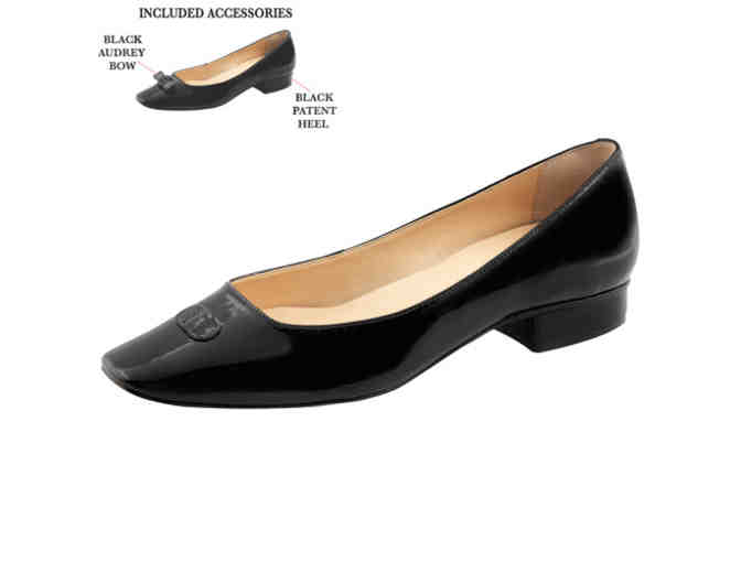 Shoe with interchangeable Heels Designs