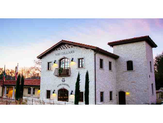 6 VIP Tasting Certificates - VJB Vineyards & Cellers - Kenwood, CA