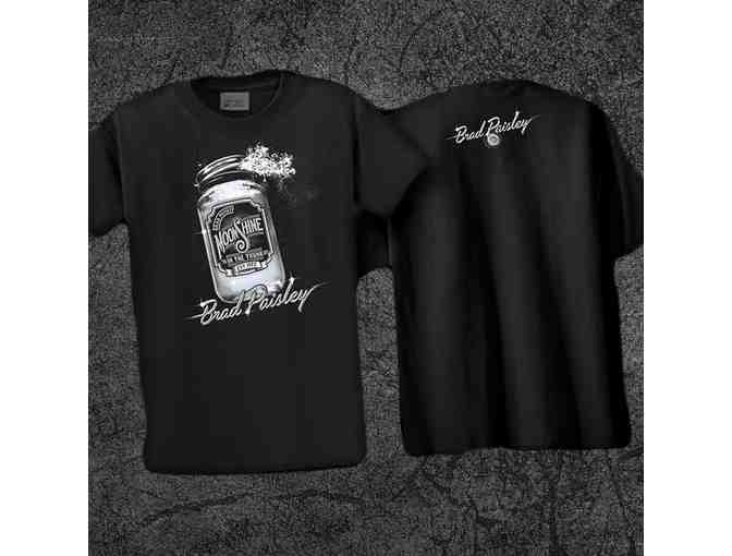 Autographed Brad Paisley Photo, Moonshine in the Trunk CD & Tee-Shirt , Country Nation Car