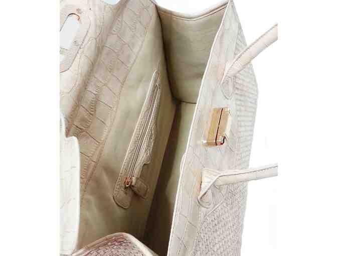 Bartlett Croc Top Handle Handbag Package